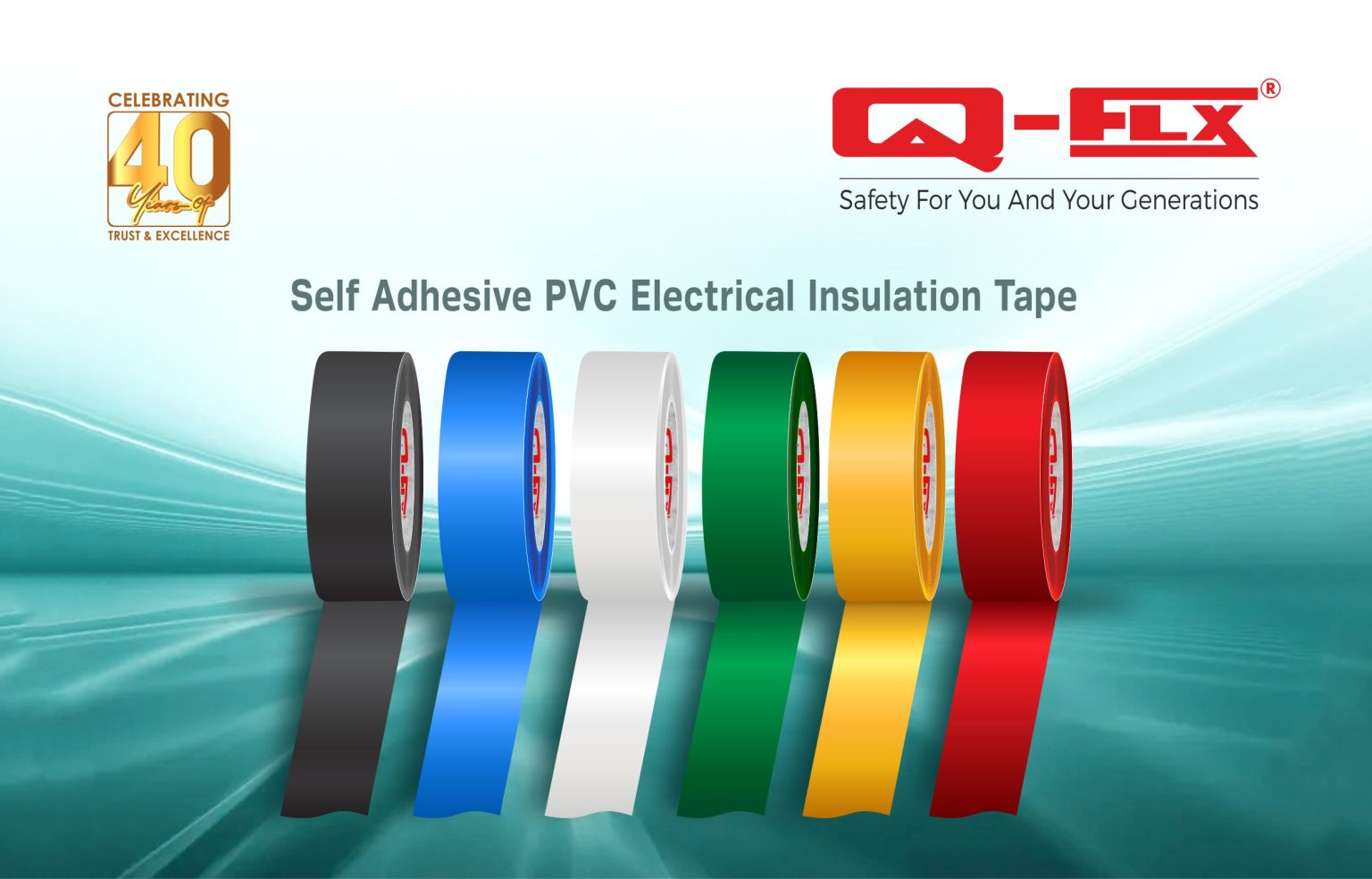 Self Adhesive PVC electrical Insulation Tape